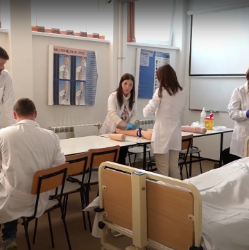 Activitate didactică în cadrul Departamentului Medical